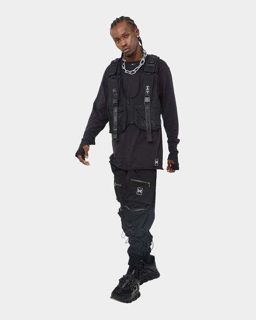 DXXMLIFE L-3 A Chain$aw Utility Vest Black