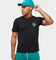 Carre Revolution Zip Drop Tail T-Shirt Black