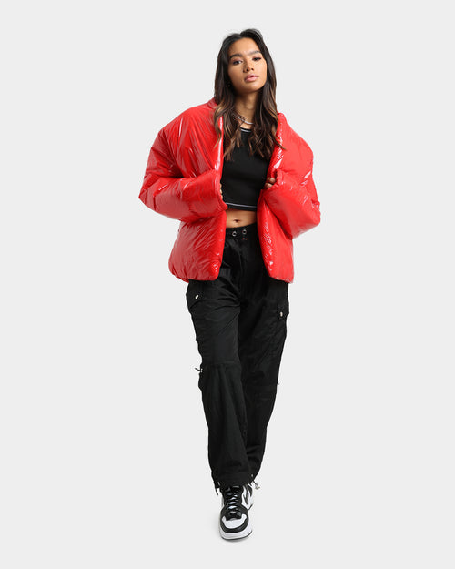 Club Paradise  Paxton Puffer Jacket Red
