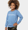 Champion Kids' Script Crewneck Denim Fade