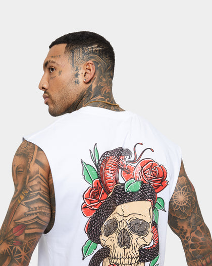 Saint Morta Forbidden Muscle Singlet White