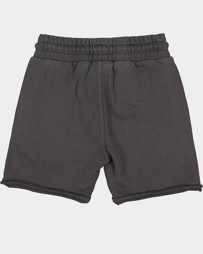 Lil Homme Kids' Bandana Ultra Short Sleeve Set Black/Charcoal