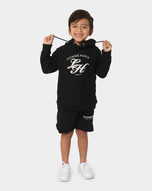 Lil Homme Kids' Revolution Classic Hoodie Black