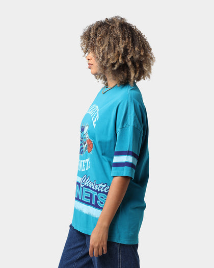 Mitchell & Ness Charlotte Hornets Vintage Conference T-Shirt Faded Teal