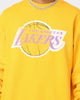 Mitchell & Ness Los Angeles Lakers Vintage Crewneck Faded Yellow