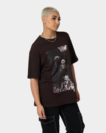 Mitchell & Ness Chicago Bulls Rodman Photo T-Shirt Baroque Brown