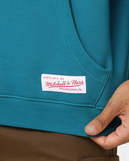 Mitchell & Ness Charlotte Hornets XL Arch Hood Faded Teal