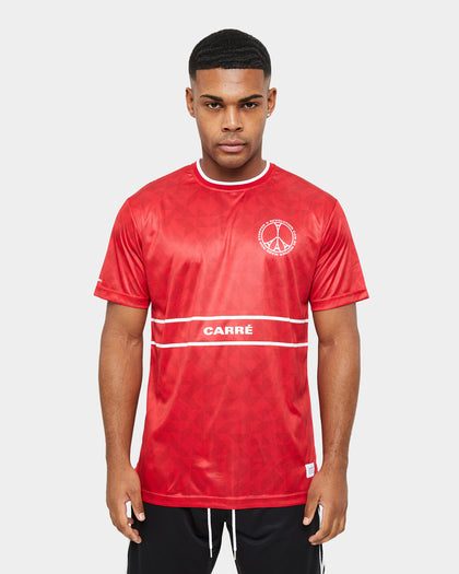Carre Precision Jersey T-Shirt Red