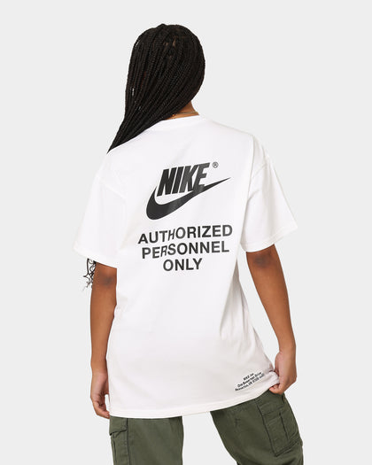 Nike Sportswear Authorized Personnel T-Shirt White