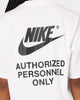 Nike Sportswear Authorized Personnel T-Shirt White