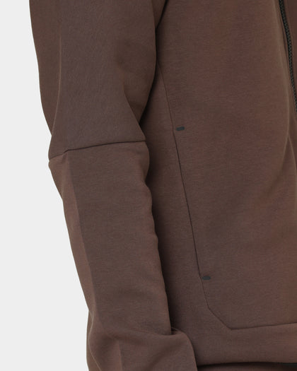 Nike Sportswear Tech Fleece Full Zip Hoodie Baroque Brown