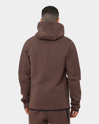 Nike Sportswear Tech Fleece Full Zip Hoodie Baroque Brown