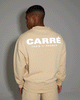 Carre Premium Motion Crewneck Cappuccino/Grey