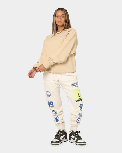 Carre Premium Motion Crewneck Cappuccino/Grey