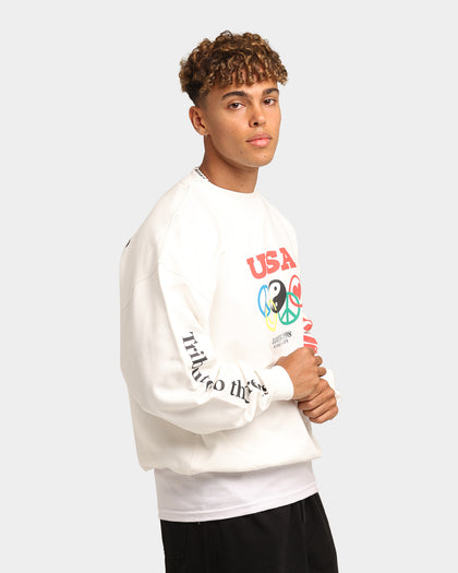 Loiter Tribute Crewneck Off White