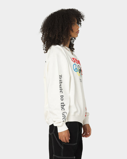Loiter Tribute Crewneck Off White