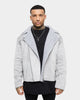 Saint Morta Deathproof Imperial Sherpa Biker Jackett Light Grey