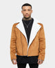 Saint Morta Imperial Sherpa Biker Jacket Tan/Cream
