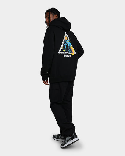 HUF X Marvel Ghost Rider TT Hoodie Black