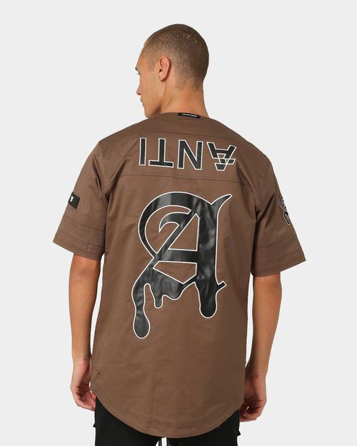 The Anti Order Affiliated Baseball Jersey Dark Brown