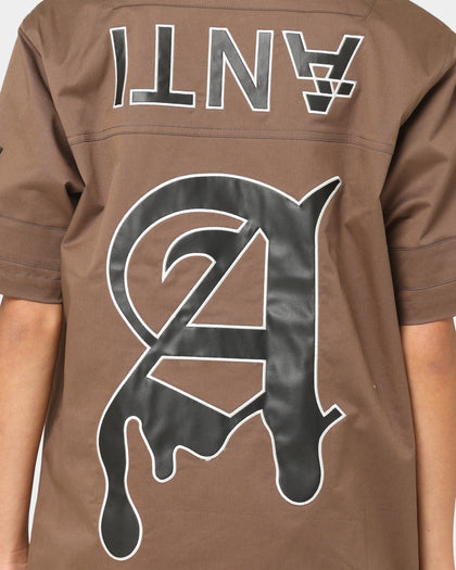 The Anti Order Affiliated Baseball Jersey Dark Brown
