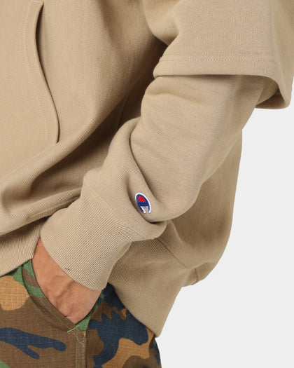 Champion Reverse Weave Double Layer Hoodie Country Walnut