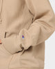 Champion Reverse Weave Quarter Zip Hoodie Country Walnut