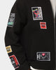 Loiter Patchwork Jacket Black