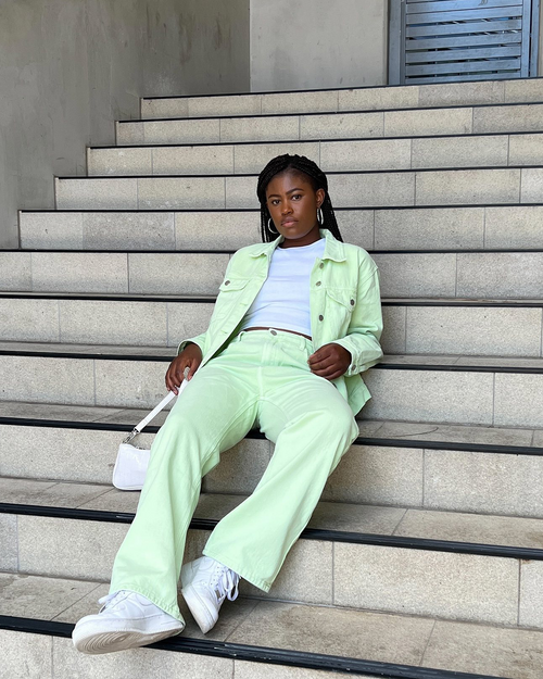 XXIII Women's Brittany Nineties Baby Jacket Lime