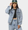 XXIII Women's Brittany Nineties Baby Jacket Washed Blue