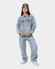 XXIII Women's Brittany Nineties Baby Jacket Washed Blue