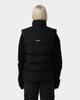 PYRA Sleeveless Puffa Vest Black