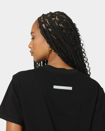 PYRA Women's Stacked Rolled T-Shirt Black