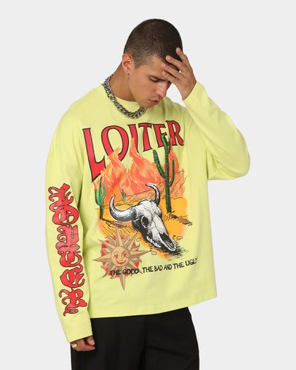 Loiter Rodeo Long Sleeve T-Shirt Yellow