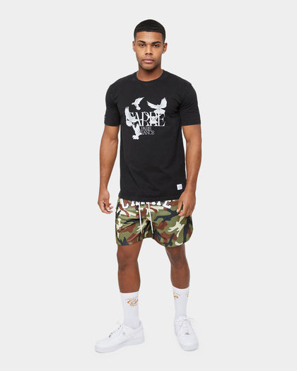 Carre Dove Heaven Vintage T-Shirt Washed Black