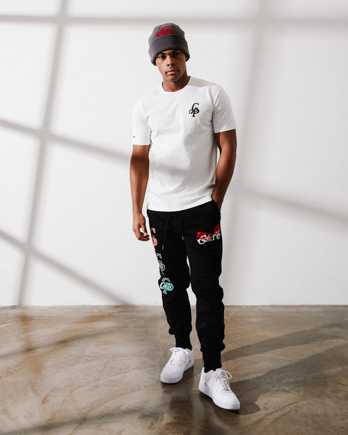 Carre Volle Rose Vintage T-Shirt Off White