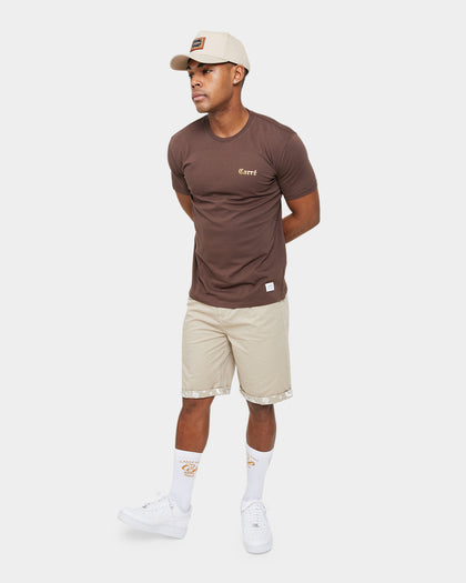 Carre Imperial Classic Short Sleeve T-Shirt Brown