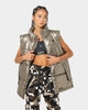 The Anti Order Anti Joy Puffer Vest Pewter