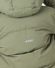PYRA Alpine Puffa Jacket Olive Green