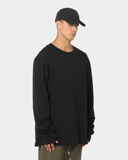 PYRA Nero Mock Long Sleeve T-Shirt Black