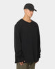 PYRA Nero Mock Long Sleeve T-Shirt Black