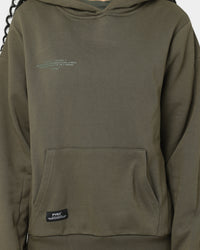 PYRA Women's TM Standard Hoodie Dark Olive