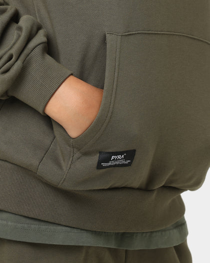 PYRA Women's TM Standard Hoodie Dark Olive