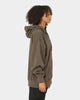 Calvin Klein Women's Mid Scale Monogram Hoodie Black/Olive