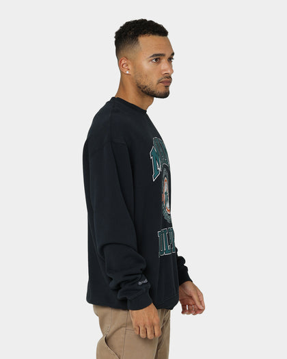 Mitchell & Ness Miami Dolphins 1972 Champs Crewneck Faded Black