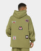 Mitchell & Ness Chicago Bulls Anniversary Hoodie Olive