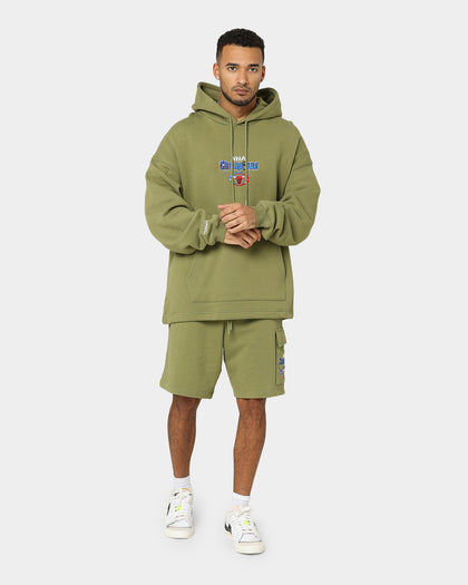 Mitchell & Ness Chicago Bulls Anniversary Hoodie Olive