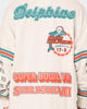Mitchell & Ness Miami Dolphins 17-0 Long Sleeve T-Shirt White Marle