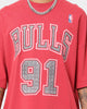 Mitchell & Ness Chicago Bulls Dennis Rodman Oversized T-Shirt Faded Red