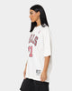 Mitchell & Ness Chicago Bulls Dennis Rodman #91 N & N Oversized T-Shirt Vintage White